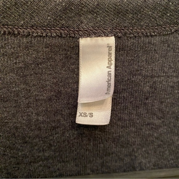 American Apparel Gray Buttoned Cardigan Size XS/S - Picture 4 of 5